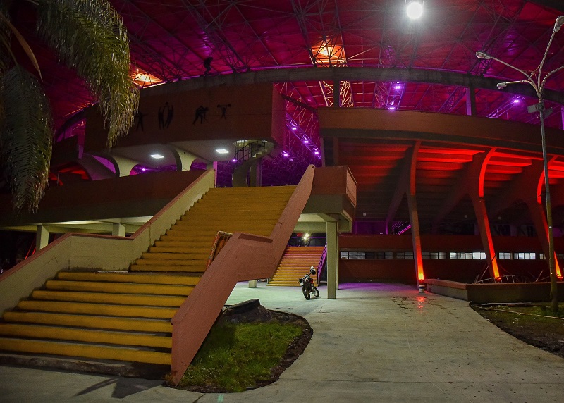 Alfaro Supervisa Obras Palacio de los Deportes (1) (2)