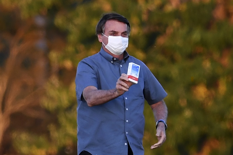 BRAZIL-HEALTH-VIRUS-BOLSONARO